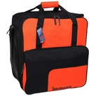 BRUBAKER Sporttasche »Skischuhtasche, Skitasche für Skistiefel« (1-tlg., reißfest und schnittfest), Komfort Stiefeltasche mit Rucksackfunktion für Skischuhe, Helmtasche, Ski Rucksack Tasche orange|schwarz