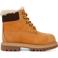 Timberland Toddler 6 In Premium Waterproof Shearling Lined Boot wheat 11.5
