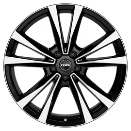 Rial M12X 8,0 x 19 5 x 112 ET61 Schwarz/Weiß