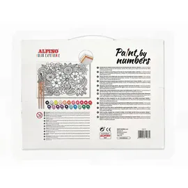 ALPiNO Malen nach Zahlen Set 1 St. Multicolor 40x30 cm