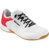 Kempa Kourtfly Three Handballschuhe Herren weiß/rot 45.5