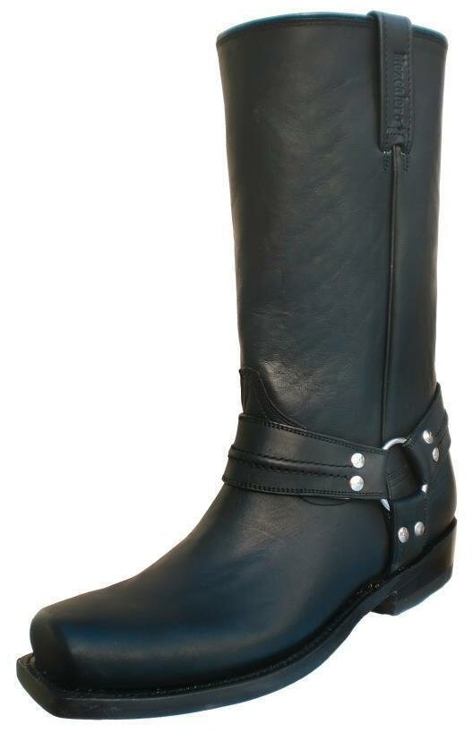 Bikerboots, schwarz 42