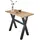 Mäusbacher Bartisch 140 x 105 x 70 cm Schwarz