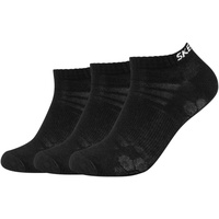 SKECHERS 3er Pack SKECHERS Mesh Ventilation Sneakersocken 9999 - black 47-49