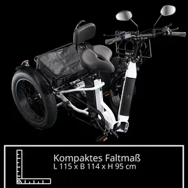 remington-fahrrad R100 20 Zoll RH 38 cm weiß
