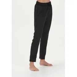 Sweathose ENDURANCE "PHILE STRETCH", Damen, Gr. 42, EURO-Größen, schwarz, 87% Polyester, 13% Elasthan, unifarben, sportlich, Hosen, mit komfortabler Passform