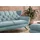 KAWOLA 2-Sitzer Charme Cord hellblau