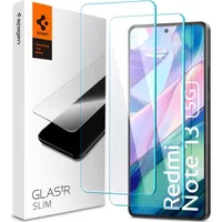 SPIGEN Glass tR Slim 2 Pack for Xiaomi Redmi Note 13 5G,