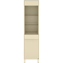 Set One by Musterring Standvitrine Reno 48 x 42 x 197 cm Braun