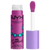 NYX Professional Makeup The Simpsons Fat Cheeks flüssiges Rouge Farbton Lavendar Sass 8 ml