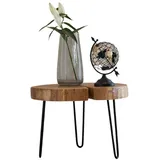 holz4homeâ® holz4home® Couchtisch aus einer Baumscheibe von holz4home® 50-64 cm