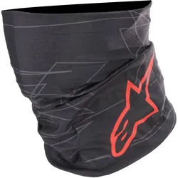Alpinestars MM93 S21, Multifunktionstuch - Schwarz/Dunkelgrau/Rot - Einheitsgröße