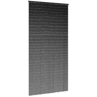 VidaXL Insekten-Türvorhang Dunkelgrau 90x220 cm Bambus