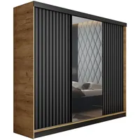 kier furniture Schiebetürenschrank Malani 200 x 205 x 59 cm Grau