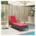 vidaXL Sonnenliege 63 x 200 x 81 cm Braun
