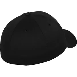 Flexfit Wooly Combed Cap schwarz S/M