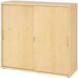 bümö Aktenschrank 3OH 80 x 40 x 120 braun