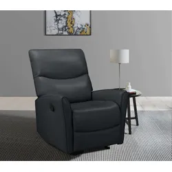 Relaxsessel HOME AFFAIRE "Chesley, TV-Sessel mit Schlaffunktion, Sessel Wohnzimmer", schwarz, B:81cm H:100cm T:98cm, 100% Polyurethan, Sessel, mit Relaxfunktion, frei stellbar