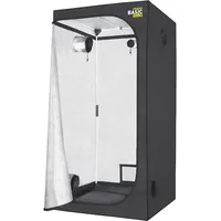 GARDEN HIGHPRO | PROBOX Basic 100x100x200cm | Growzelt | Grow Indoor | Indoor-Growing-Schrank | Nylon 420D | 100% lichtdicht | Superstabil