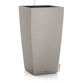 LECHUZA Cubico Color 22 Komplettset 22 x 22 x 41 cm sandbraun