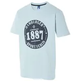 HSV Hamburger SV T-Shirt Shirt ** Dexter ** (DE/NL/SE/PL, Alphanumerisch, XL, Regular, Regular, Hellblau) - XL