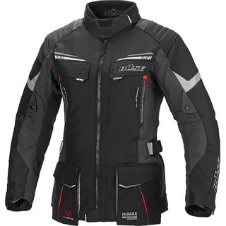BÜSE Lago Pro Textiljacke Schwarz/Grau 50