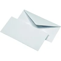 MAILmedia Mailmedia, Briefumschlag, Seidenfutter, DIN lang, weiß