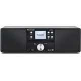 Panasonic SC-DM202EG-K All-in-One Stereo System mit CD, DAB+, Bluetooth, schwarz