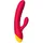 ROMP Jazz Rabbit Vibrator mit Klitoris-Stimulator Red 21 cm