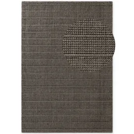 Ted Baker Parker auch als Läufer", braun grau, B:200cm H:7mm L:300cm, Wolle, Teppiche, Wolle, Natur, handgewebt, Wohnzimmer, Schlafzimmer, Boho, Skandi