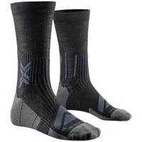 X-Socks Bike Expert Merino Crew Fahrradsocke Schwarz Unisex Grösse 42-44