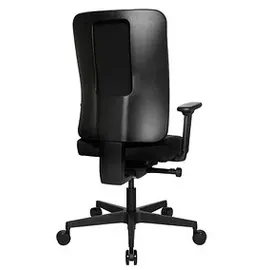 TOPSTAR Sitness Open X Deluxe Polster mit Schiebesitz mit Armlehnen schwarz