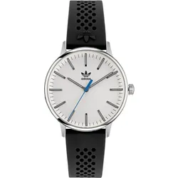 adidas Code One Armband-Uhr mit Wasserdichtigkeit 5 ATM sportliche Quarzuhr Uhr AOSY22021 Schwarz/Blau - One-Size