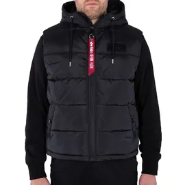 Alpha Industries Hooded Puffer Vest FD Schwarz XL