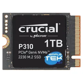 Crucial P310 1TB M.2 2230 PCIe Gen4 NVMe SSD 