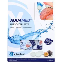 Miradent MIRADENT Aquamed Mundtrockenheitslutschtablette Mundspülung & -wasser 60 g 