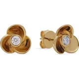 JETTE Ohrstecker FLOWERS Gelbgold 89221766