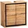 Woodkings Waschbeckenunterschrank 51,0 x 51,0 x 25,0 cm Braun