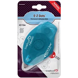 Scrapbook Adhesives 3L Dots Refillable Permanent Dispenser, 43 Feet E-z Runner Punkte nachfüllbarer, Klar, 13M