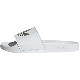 adidas Adilette Lite Badesandalen Cloud White / Cloud White / Matte Silver 39 1/3