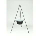 su-deco Gulaschkessel 14 Liter Granit/Stahl schwarz