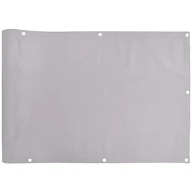 vidaXL Balkonverkleidung 400 x 90 cm grau PVC