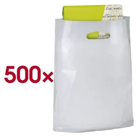 Vp Tragetaschen Multilast weiß 45,0 x 50,0 cm, 500 St.