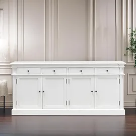 VCM Amaretta 186 x 86 x 45 cm Antik Weiß