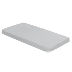 Spannbettlaken IRISETTE "Merkur 6", silber (silberfarben), B:100cm L:200cm, Feinbiber, Obermaterial: 100% Baumwolle, Laken, flauschig weich