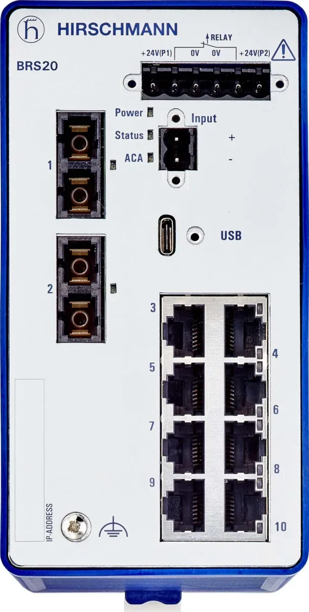 Hirschmann INET Ind.Ethernet Switch BRS20-4TX-EEC
