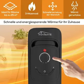 Tronitechnik Ölradiator TT-OR 211 2500 W Schwarz