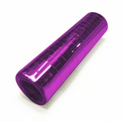 Glitzer Luftschlangen lila metallic