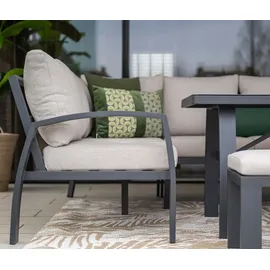 Garden Impressions Vasano Loungeset 4-tlg. carbon black/sand