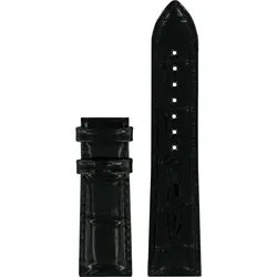 Tissot - Leder Tissot Tradition Lederband Schwarz 20/18mm, Ohne Schnalle T610037729 - alligator-prägung,rind,schwarz